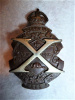 8-10, 10th Quebec Reserve Battalion Officer's Cap Badge